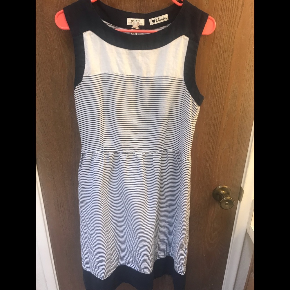 Malvin (germany) brand 100% Linen dress 10